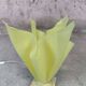 Vintage yellow Corolle table lamp