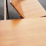 Table à manger extensible scandinave