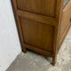 Antique oak library showcase