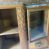 Buffet with 1930s art deco showcase