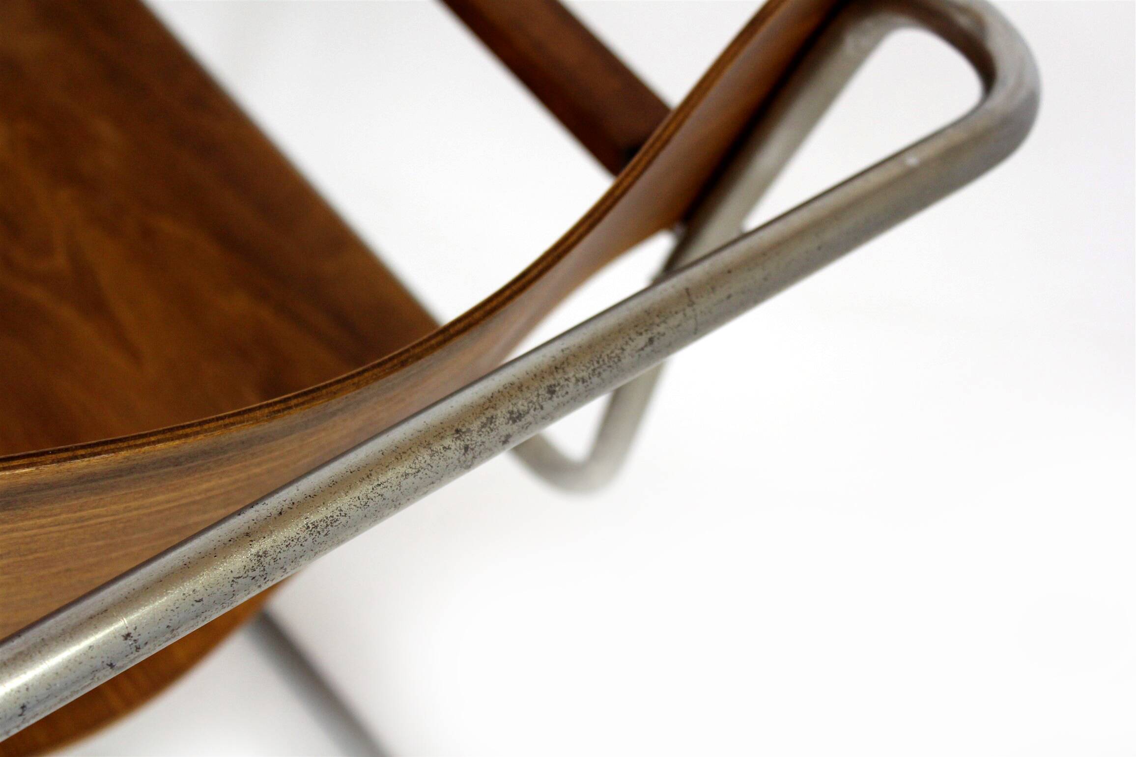 Chaise cantilever en chrome B34 restaurée de Bauhaus par Marcel Breuer, années 1930