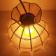 Mother-of-pearl and brass pendant lamp from the 60s and 70s