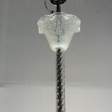 Colourless Murano glass chandelier, Venice circa 1940