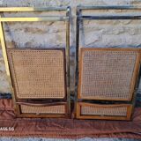 Italian cane folding chairs