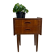 Table de chevet en teck danois, années 1960
