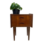 Table de chevet en teck danois, années 1960