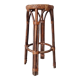 Vintage rattan high stool 60s/70s