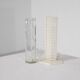 "Skyscraper" vase by Josef Hoffmann for Bieffeplast, Italy, 1980s.