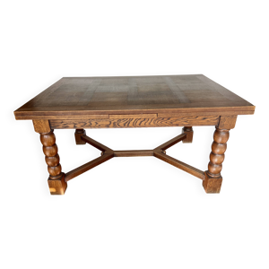 Table de style renaissance - chene