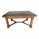 Table de style renaissance en chene massif XX siècle