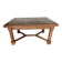 Table de style renaissance en chene massif XX siècle