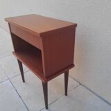 old vintage bedside table