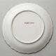 Large presentation plate in Italian art ceramic, V. Bassano