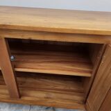 Maison Regain sideboard in Elm with 3 vintage doors