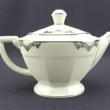 Art Deco tête-à-tête in Limoges porcelain by Legrand