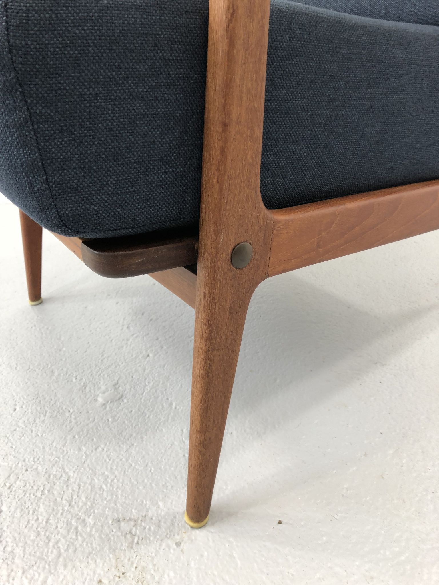 Paire de Fauteuils en teck danois vintage, années 1970