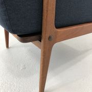 Paire de Fauteuils en teck danois vintage, années 1970