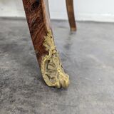 Louis XV period chest of drawers in rosewood marquetry