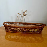 Vintage wicker basket