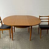 1960’s Mid-Century Modern extending dining table by Schrieber Furnituredi