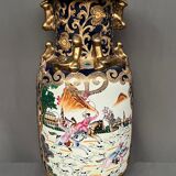 Vase, relief paint, gilding