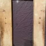 Indian window in green patinated wood