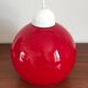 Vintage glass pendant light from the 70s