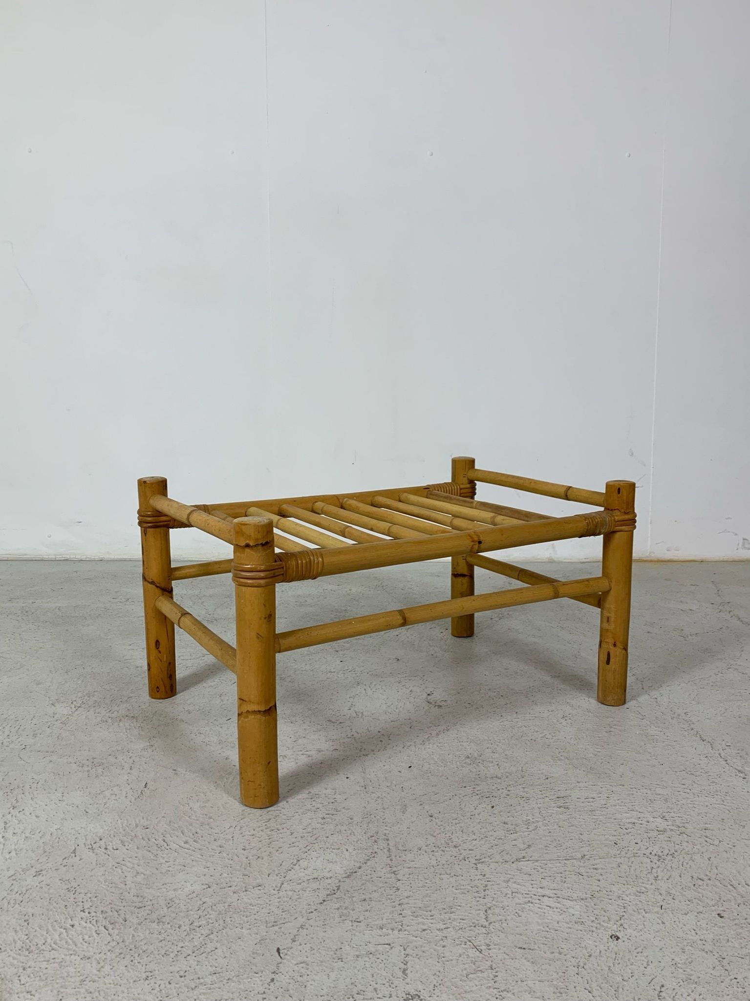 Vintage bamboo lounge set made in denmark 1950s