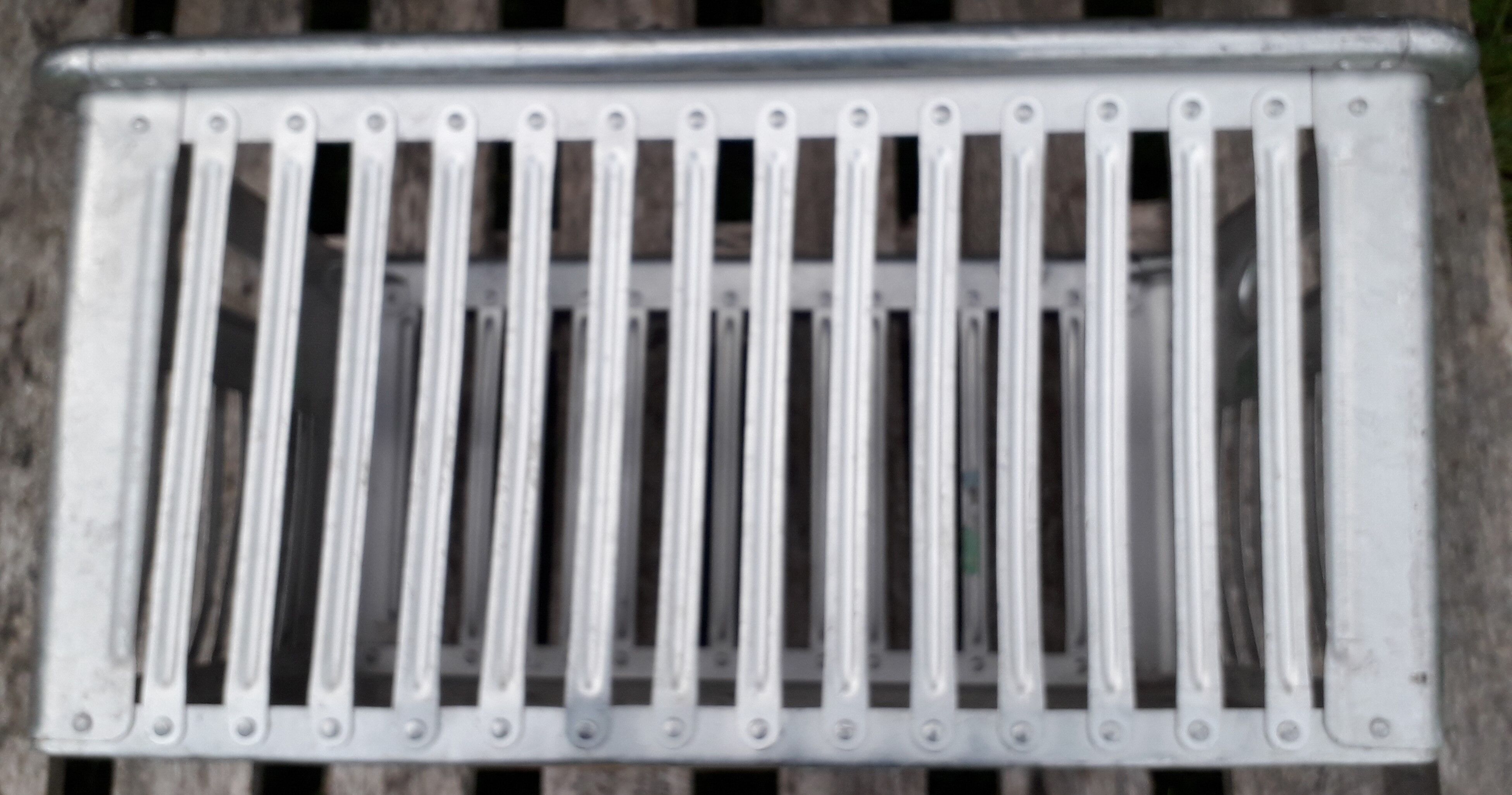 Aluminium industrial basket