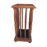 Vintage wooden umbrella holder