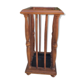 Vintage wooden umbrella holder