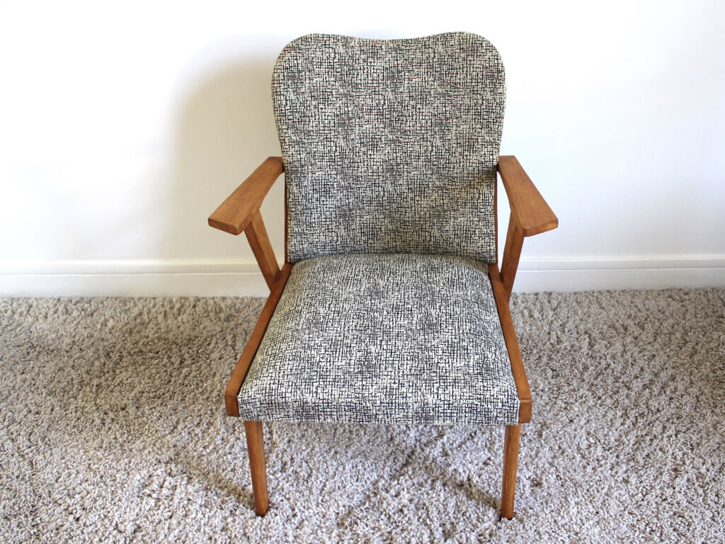 Fauteuil type scandinave des années 50