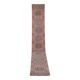 Tapis de couloir turc vintage 79x664 cm