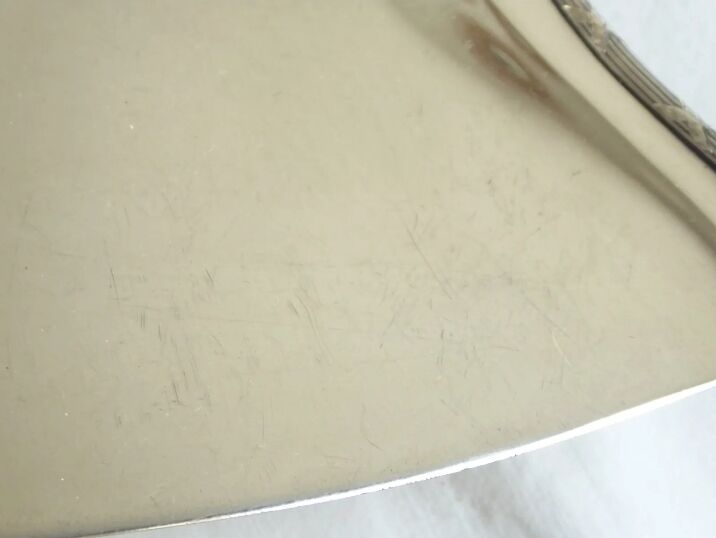Silver metal crumb pick-up