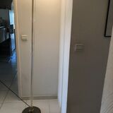 Design floor lamp in plexiglass and brass