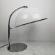 Table Lamp in Chrome And White Acrylic Diffuser, Italy 1970's