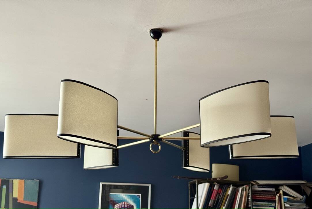 chandelier from a house in Lunel, France, 1950