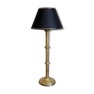 Gilded brass lamp