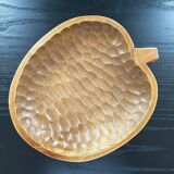 Plat creux pomme en bois