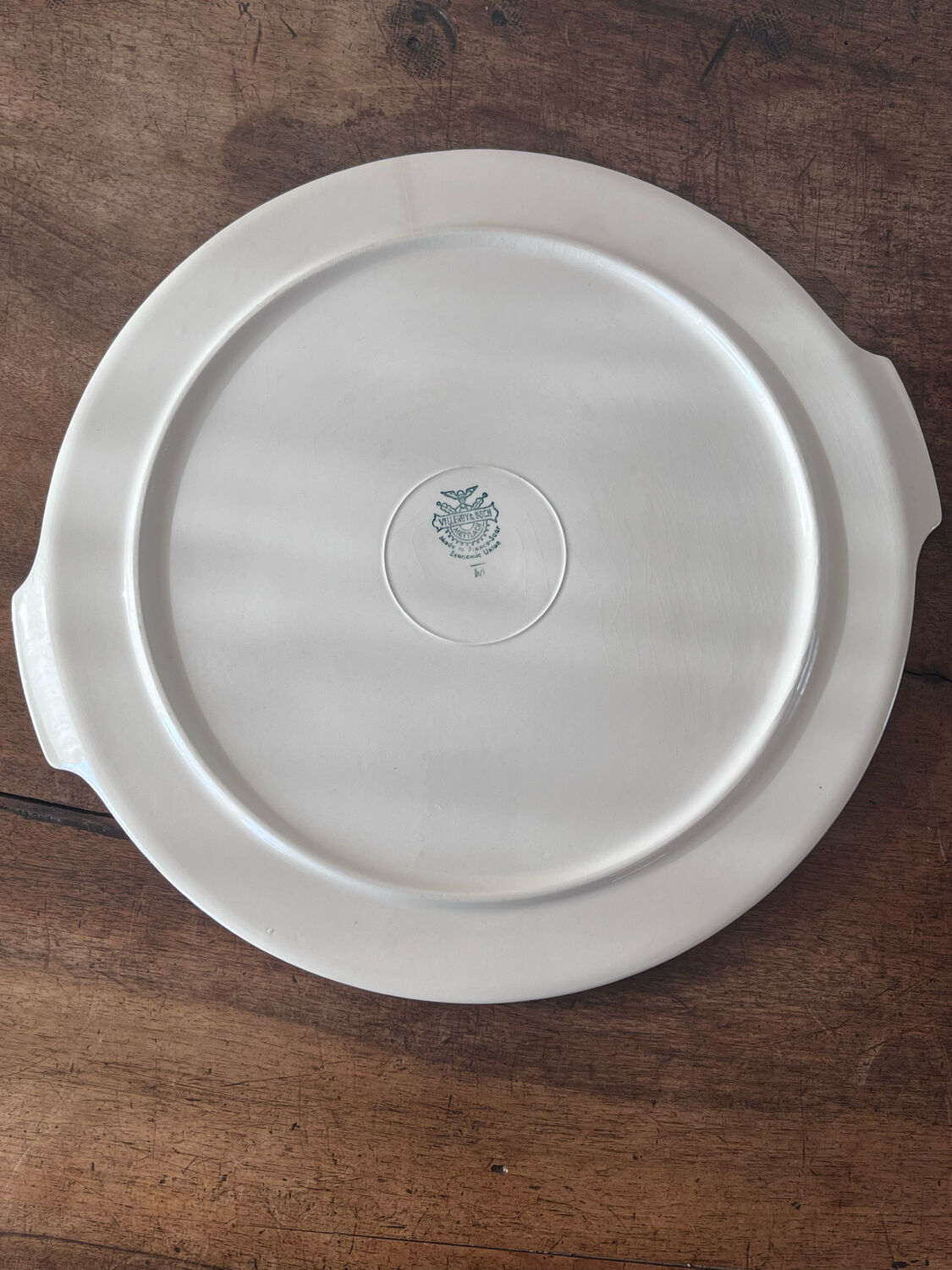 Old round cake dish Villeroy & Boch