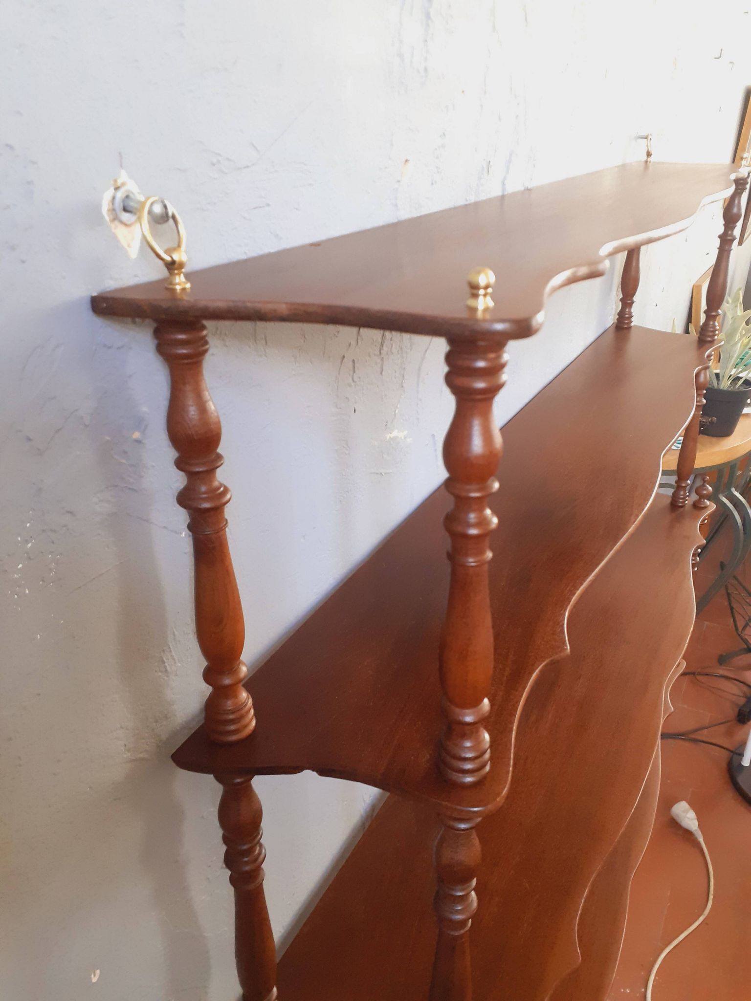 19th-century wall shelf from the Napoleonic III era.