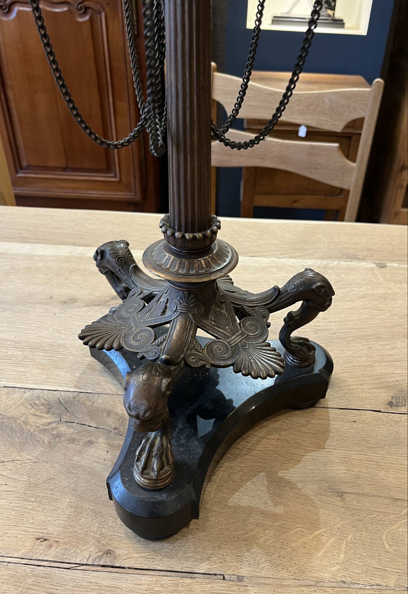 Pair of bronze candelabra Napoleon III