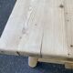 Georges Robert 1960 farmhouse table renovated in raw solid wood 200cm