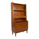 Vintage teak secretary bookcase from the 1960s.