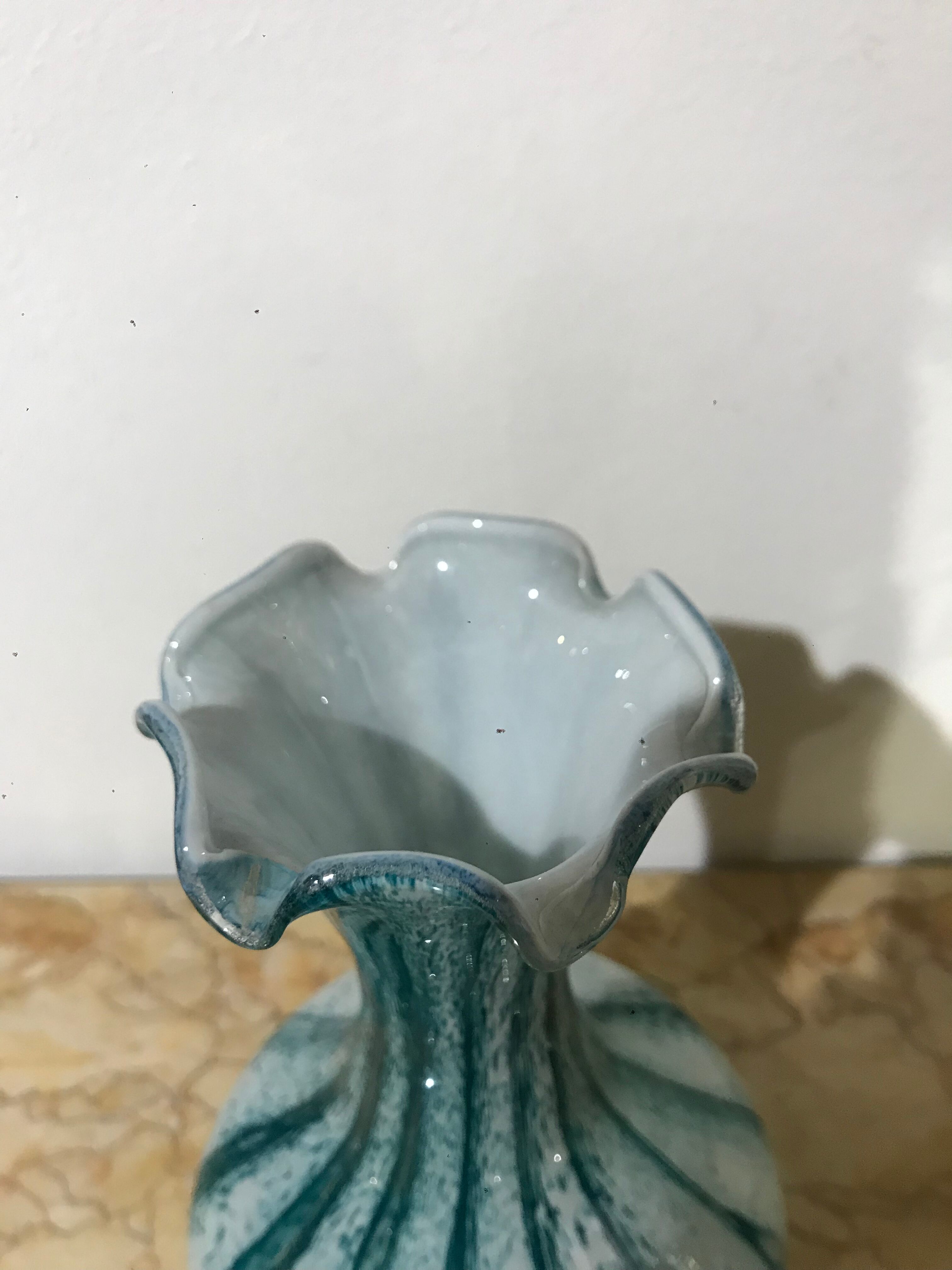 Vase en verre de Murano