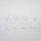 Set of margarita glasses, Danish design, 1970s, manufactured in Denmark