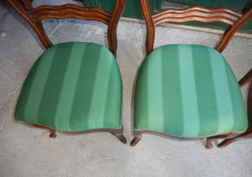 4 chairs Louis Philippe