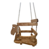 Wooden children's swing