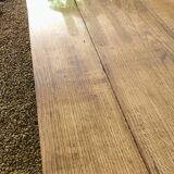 Farm table in sold oak