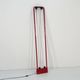 Red floor lamp by Gian N. Gigante for Zerbetto, 1980